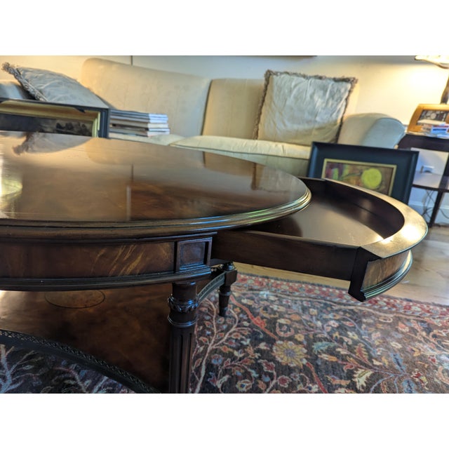 Theodore Alexander Theodore Alexander Living Room the Galleried Cocktail Table For Sale - Image 4 of 9