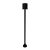 Koch and Lowy Postmodern Black Steel Floor Lamp With Adjustable Shade, 1990s For Sale