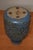 Japanese Art Pottery Blue Vase For Sale - Image 4 of 5