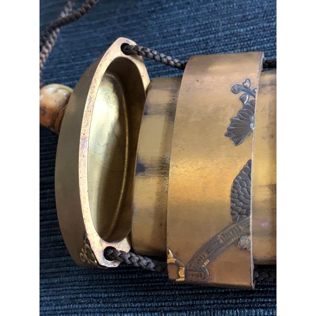 Antique Japanese Inro by Shigehide Edo Period For Sale - Image 10 of 15