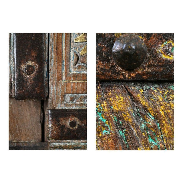 Wooden Door on Steel Base For Sale - Image 4 of 5