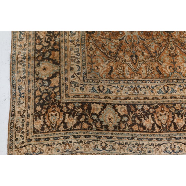 Antique Persian Meshad Carpet For Sale In New York - Image 6 of 7