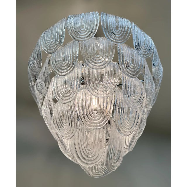 1960s Curve Chandelier For Sale - Image 11 of 13