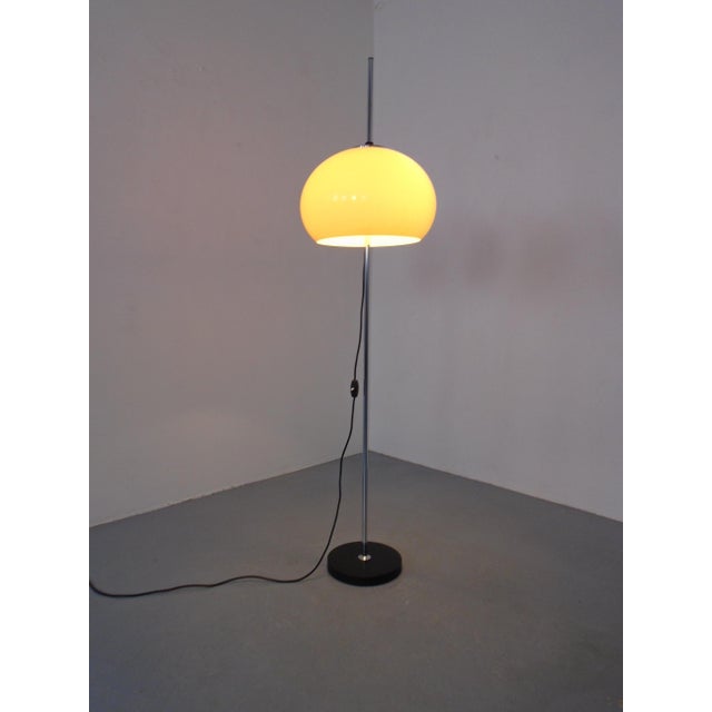 Space Age Metal and Plastic Floor Lamp, Germany, 1970s For Sale - Image 3 of 16