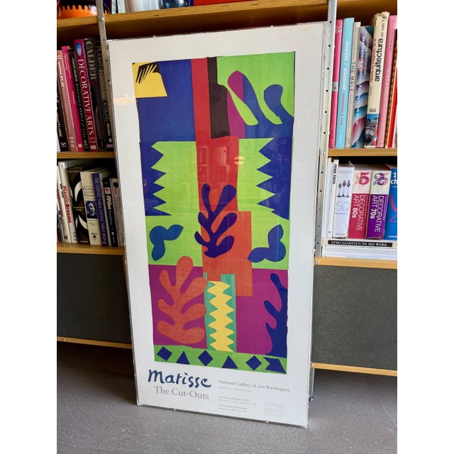 This vintage 1977 lithograph exhibition poster features the work of French modernist Henri Matisse (1869–1954). The...