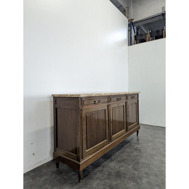 Sideboard in Mahogany and Breccia Marble, in Very Good conditions.