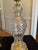Mid 20th Century Vintage Waterford Crystal Style Table Lamps - a Pair For Sale - Image 5 of 9