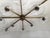 Not Yet Made - Made To Order 21st Century Dieci Bronze Clear Murano Flush Mount by Fabio LTD For Sale - Image 5 of 11