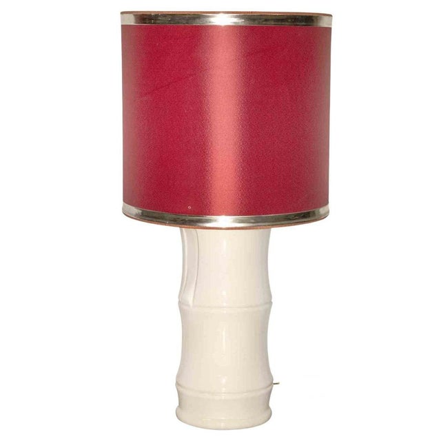 1970s Vintage Bamboo Lamp, Italy 1970s For Sale - Image 5 of 5