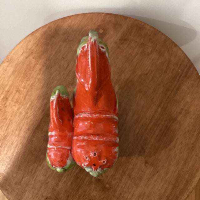 Circa 1960 Italian Gil Etruschi Ivo De Saint Pair of Red and Ochre Horse For Sale - Image 9 of 11