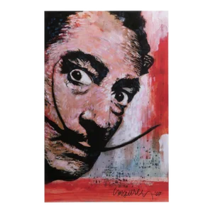 Portrait of Dali, Sid Maurer