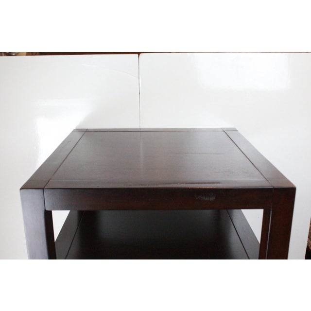 Campaign Style Pottery Barn Rhys End Tables a Pair Chairish