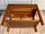 1960s Walnut-Toned Side Table With Geometric Openwork Shelf For Sale - Image 14 of 14