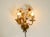 Gold-Plated and Hand-Painted Florentine Wall Lamp with Two Sockets, 1960s For Sale - Image 6 of 18