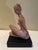 1960s Peggy Mach Seated Ballerina Terra Cotta Sculpture on Wooden Base, No. 317/975 For Sale - Image 4 of 10