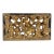 Antique Chinese Carving Pierced Gilt Wood Panel. For Sale
