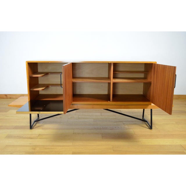 1960s Vintage Sideboard by René Godfrid Edition, France, 1950 For Sale - Image 5 of 9