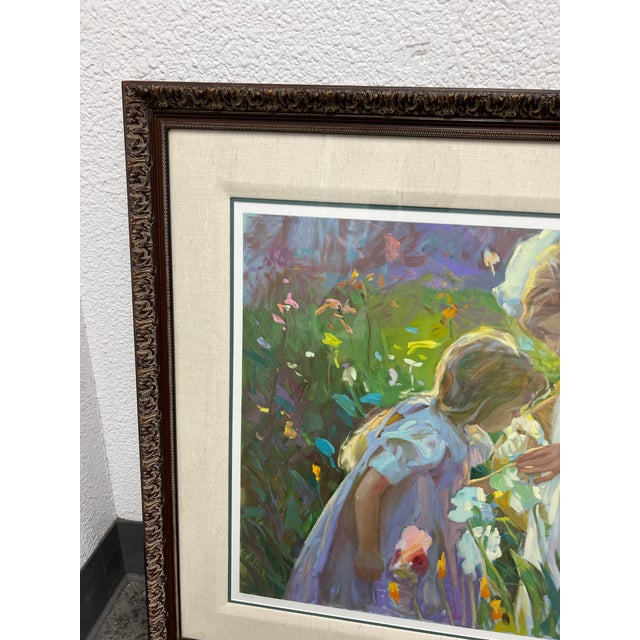 Design Plus Gallery presents a "Sweet Scents” by artist Don Hatfield. A tender, light-filled depiction of a mother and...