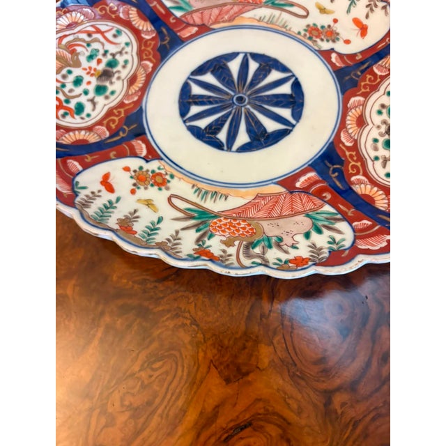 Antique Japanese Meiji Imari Oval Porcelain Dishes, 1900, Set of 2 For Sale - Image 4 of 16