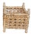 Traditional Cane Wicker Box Planter, Small For Sale - Image 3 of 3