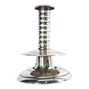 20th Century American Sterling Silver Weighted Candlestick