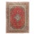 Vintage Red Kashan Hand Woven Rug 10'4 X 14'5 For Sale
