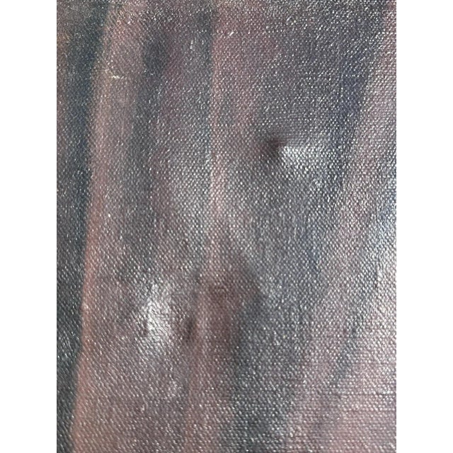 Piet Hein Eek Heinrich Pforr, Quiet Morning, Girl in a White Nightgown, 1948, Oil Painting on Canvas For Sale - Image 4 of 13