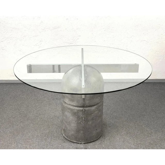 1970s Mid-Century Paracarro Dining Table & Chairs by Giovanni Offredi for Saporiti, 1973, Set of 5 For Sale - Image 5 of 18
