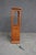 Wood Stickley Quarter Sawn Oak Lighted Display Pedestal Cabinet For Sale - Image 7 of 14