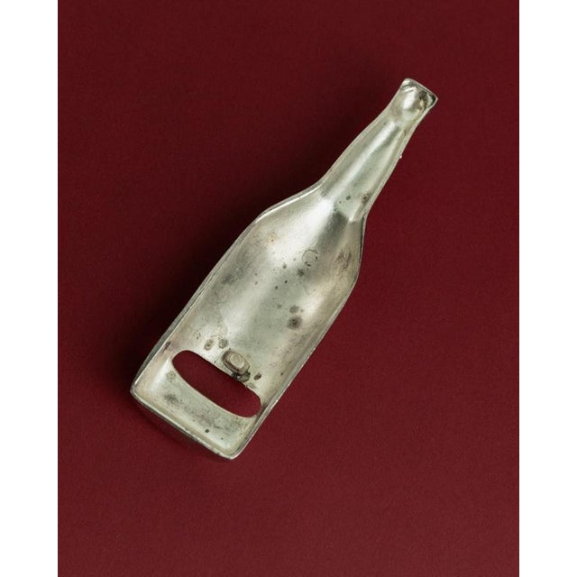 Vintage Silver-Plated Bottle Opener, 1970s For Sale - Image 5 of 11