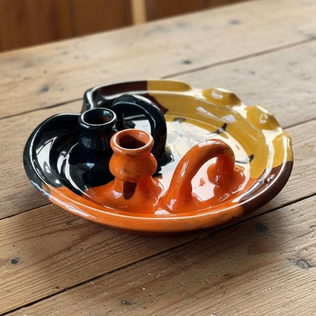 Ceramic Thomas Buxo Ceramic Amsterdam Studio Tapas Dish For Sale - Image 7 of 13