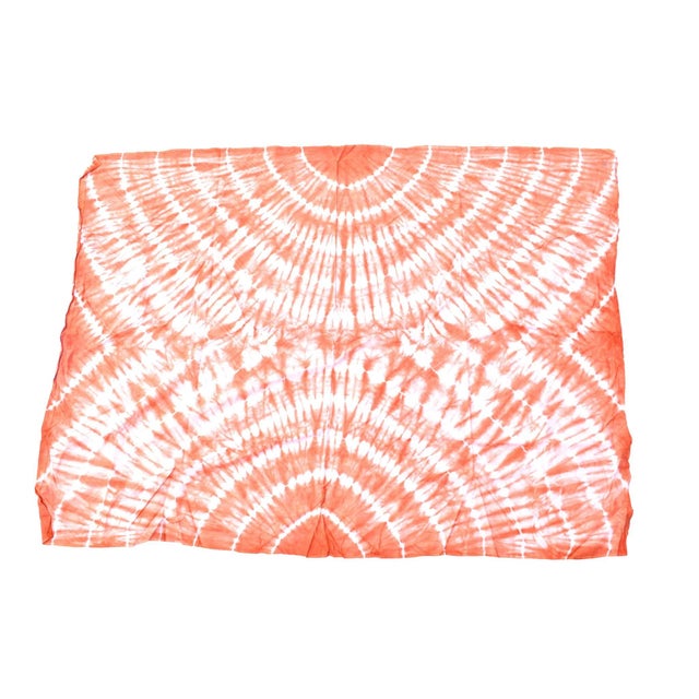 Wonderfully soft, tie-dyed material! We do not recommend laundering textiles and do not accept returns of textiles that...