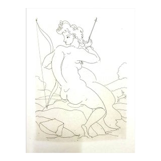 André Derain - Ovid's Heroides - Original Etching 1938 For Sale