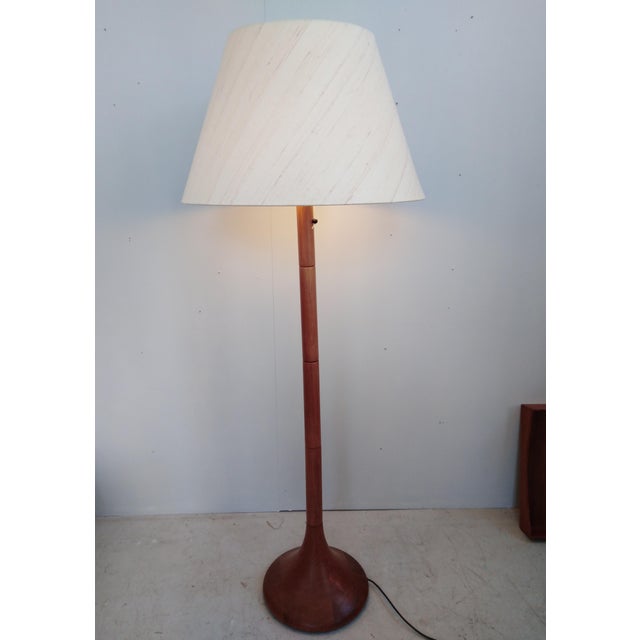 1980s Danish Teak Floor Lamp from Domus, 1970s For Sale - Image 5 of 9