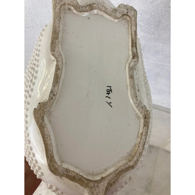 Italian Italian Ceramic Hedgehog Planter For Sale - Image 3 of 8