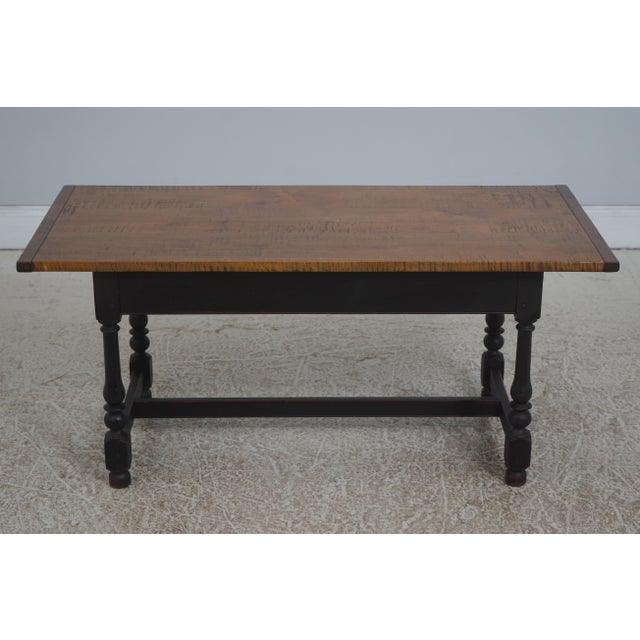 Age: Approx: 30 Years Old Details: William And Mary Style Breadboard Ends High Quality Construction Stunning Tiger Maple...