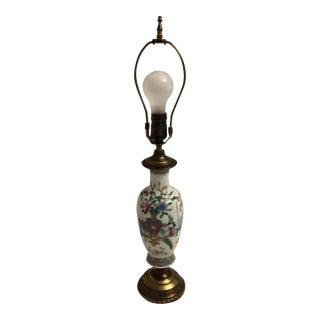 Mid 20th Century Chinoiserie Table Lamp For Sale