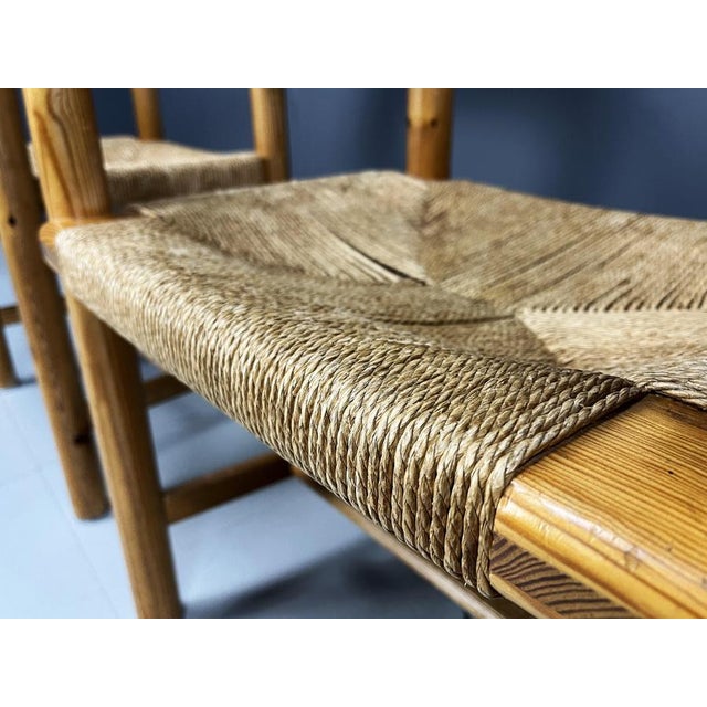 Pinewood Dining Chairs by Rainer Daumiller for Hirtshals Savvaerk, 1970, Set of 4 For Sale - Image 6 of 13