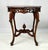 Early 20th Century Rococo Revival Carved Walnut & Burl Octagonal Accent Table For Sale - Image 5 of 16