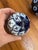 Blue and White Floral Ceramic Balls - Set of 3 For Sale In San Diego - Image 6 of 7