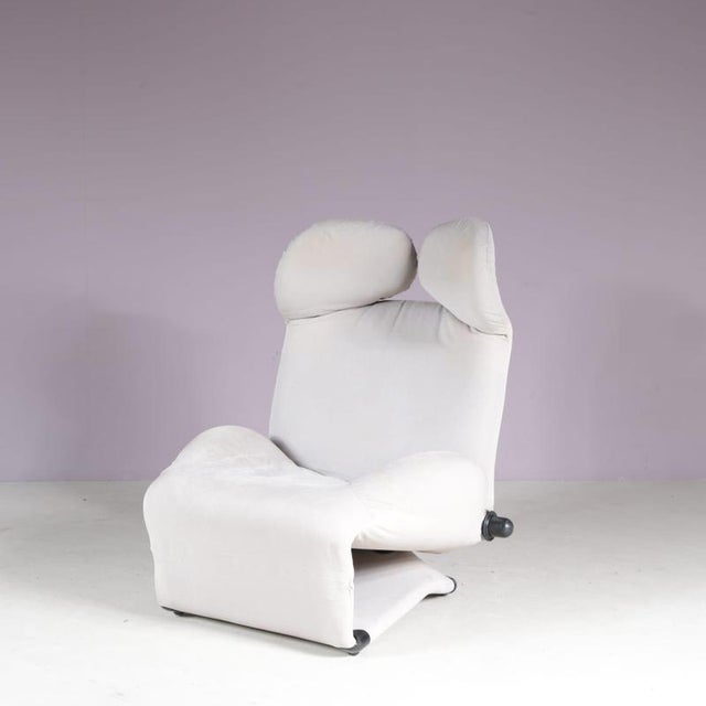 Wink Chair by Toshiyuki Kita for Cassina, Italy, 1980s For Sale - Image 16 of 16