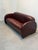 Red Mustang Three-Seater Sofa from Fleming & Howland For Sale - Image 8 of 9