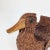 Wood Boho 1970s Woven Wicker Duck Trinket Basket For Sale - Image 7 of 10
