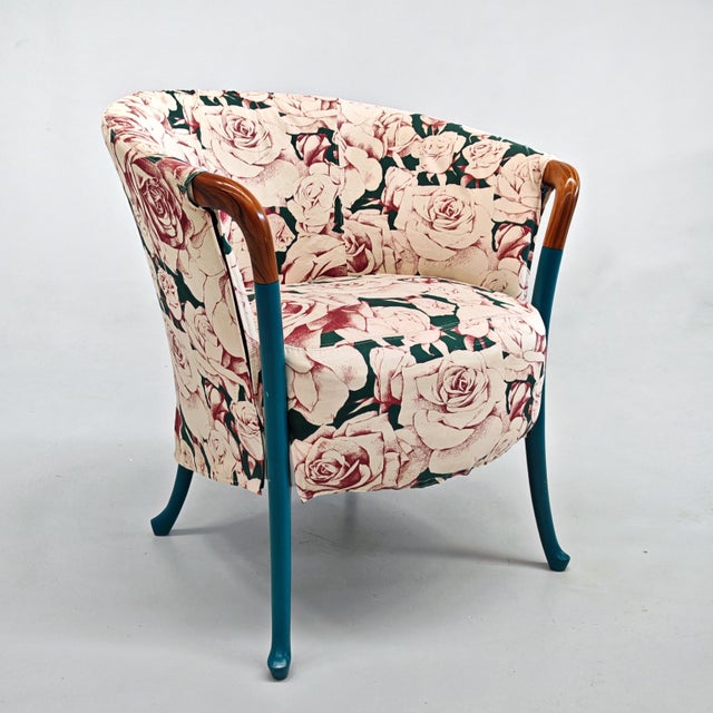 Progetti Chair by Umberto Asnago for Giorgetti, 1980s, in Very Good conditions. Designed 1980 to 1989 This piece has an...