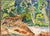 Mid-Century Modern 1954 Rowe River Oregon Painting by Matthews For Sale - Image 3 of 4
