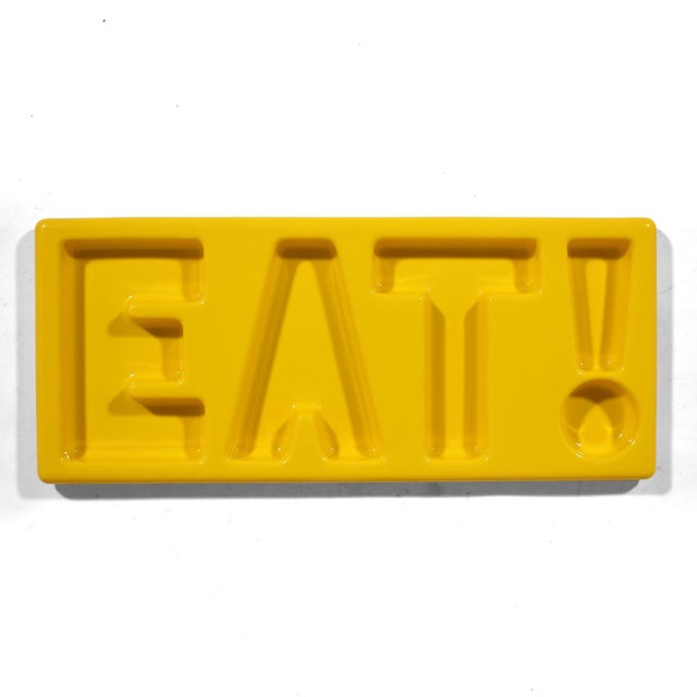 Mid-Century Modern 1970s Arthur Umanoff "Chatter Platter" Snack Tray For Sale - Image 3 of 9