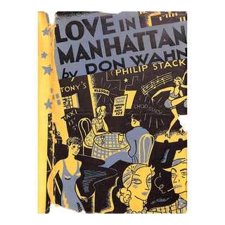 "Love in Manhattan" Book 1932 Wahn, Don (Philip Stack) For Sale