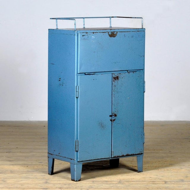 Industrial Industrial Four-Drawer Cabinet, 1970s For Sale - Image 3 of 13