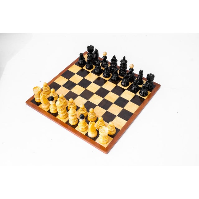 Cherry with Inlay Game Box, 1950s For Sale - Image 14 of 18