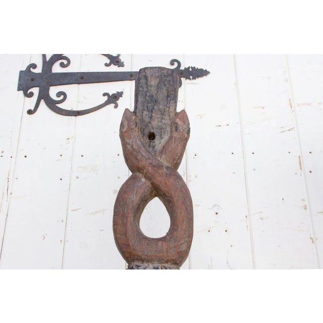 Pair of Antique African House Post For Sale - Image 9 of 12